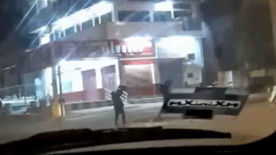 Con total impunidad, sicarios disparan a cámaras de vigilancia en Mazatlán