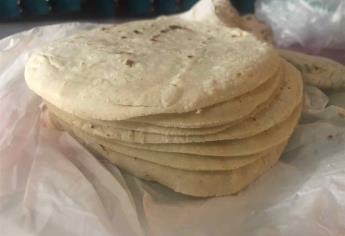 Tortilleros quieren mantener el precio de la tortilla en el 2021