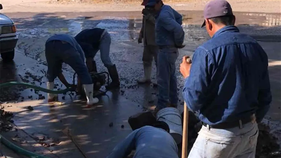 Se multiplican hasta un 25% las fugas de agua potable en El Fuerte