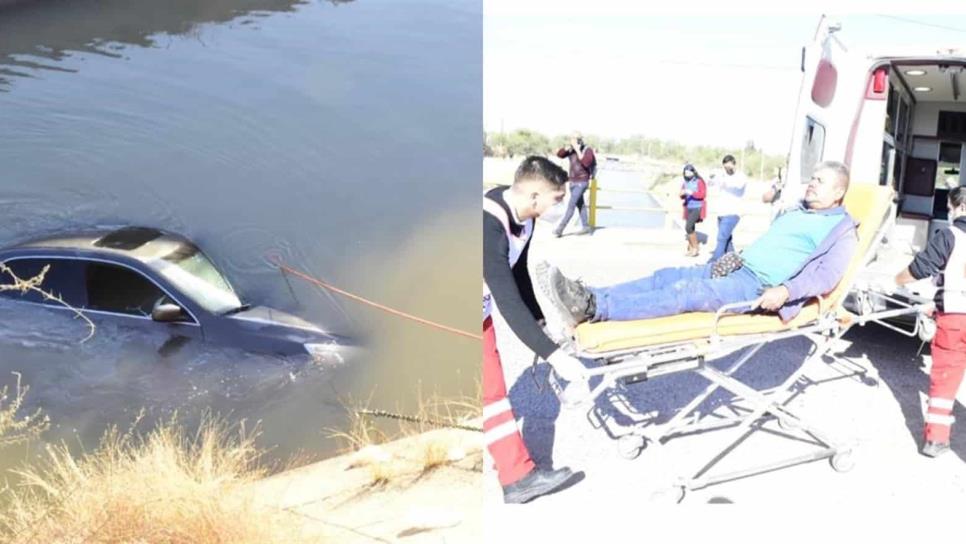 Desigual choque y canalazo en Salvador Alvarado dejan un lesionado Desigual choque y canalazo en Salvador Alvarado dejan un lesionado