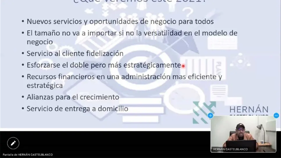 FOTO: Captura de videoconferencia.