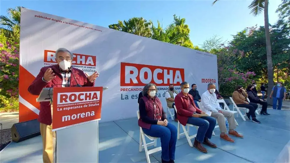 Inicia Rubén Rocha Moya precampaña hacia la gubernatura