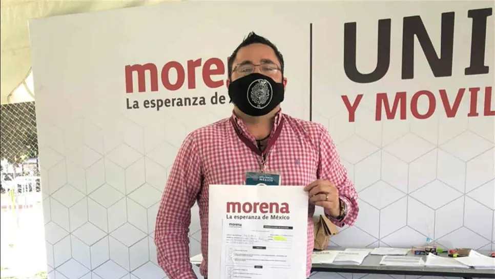 Se registra Paúl Velázquez como candidato a diputado plurinominal