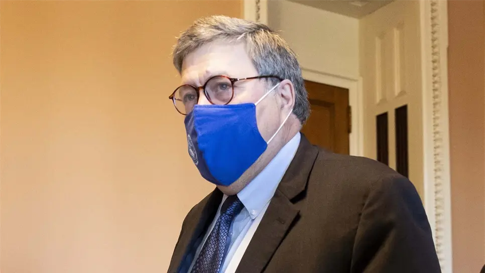 Imagen del Fiscal General de los Estados Unidos, William Barr. EFE/EPA/Michael Reynolds/Archivo