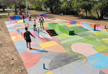 Skatepark, del Parque Las Riberas, se convierte en el "Santuario de la Iguana"