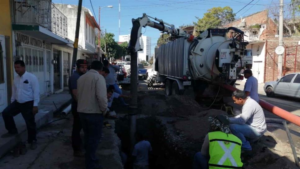 En dos días, Jumapam repara tubería colapsada… por condones