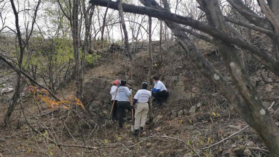 Sabuesos Guerreras localizan restos humanos al oriente de Culiacán