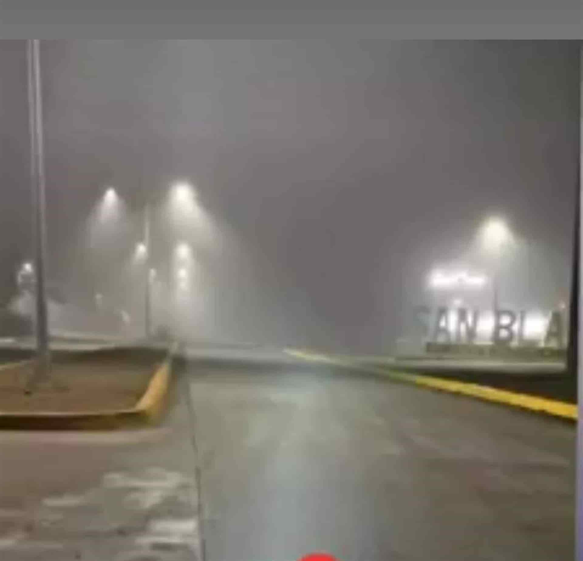 Reportan bancos de niebla en la zona norte