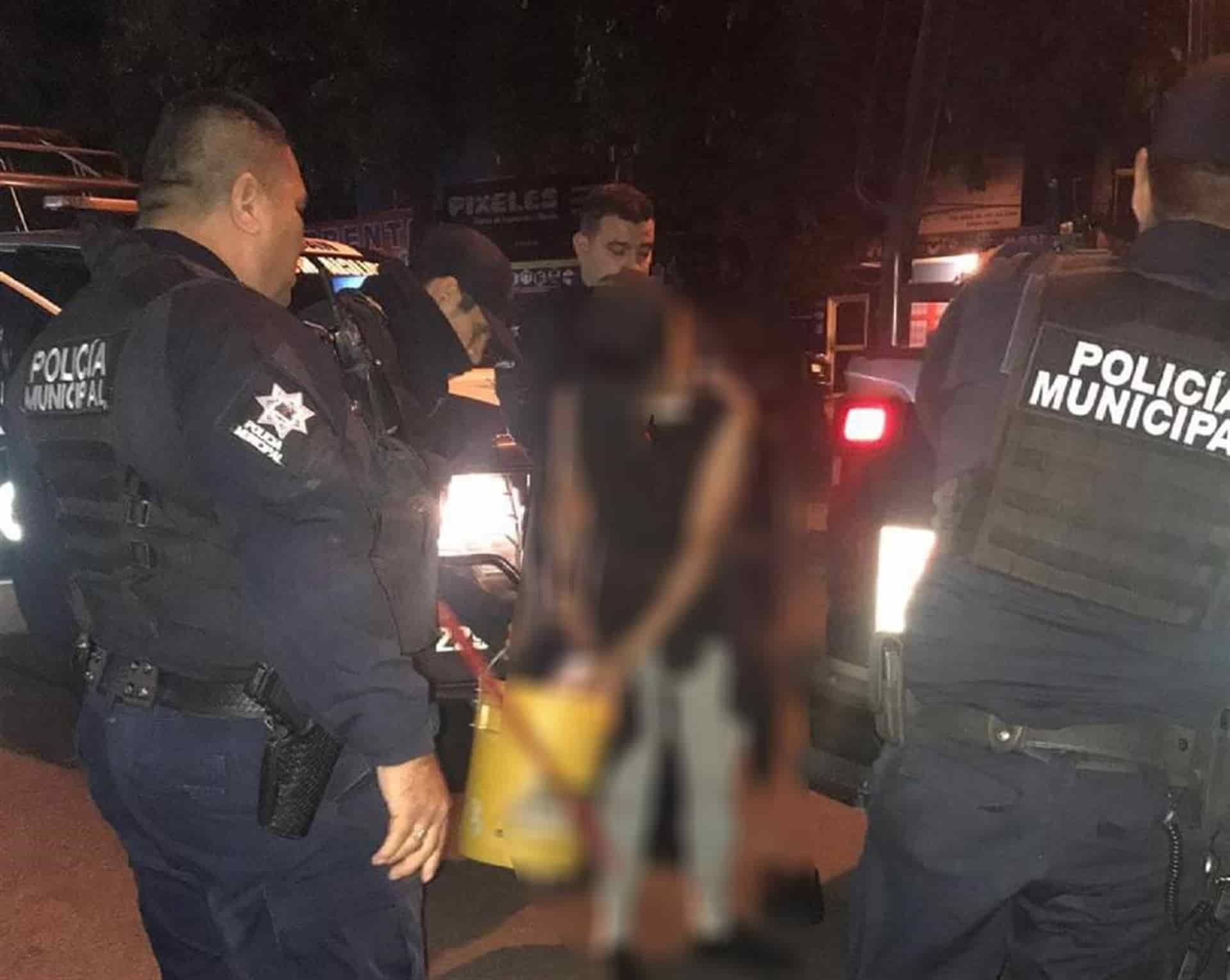 Detienen a una persona con droga en Culiacán
