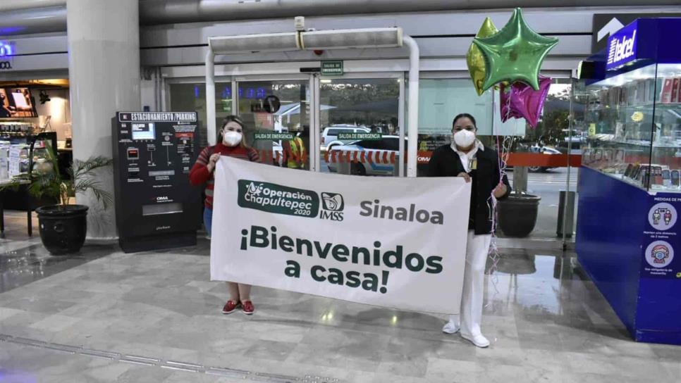 Regresan a Sinaloa trabajadoras del IMSS tras participar en Operación Chapultepec