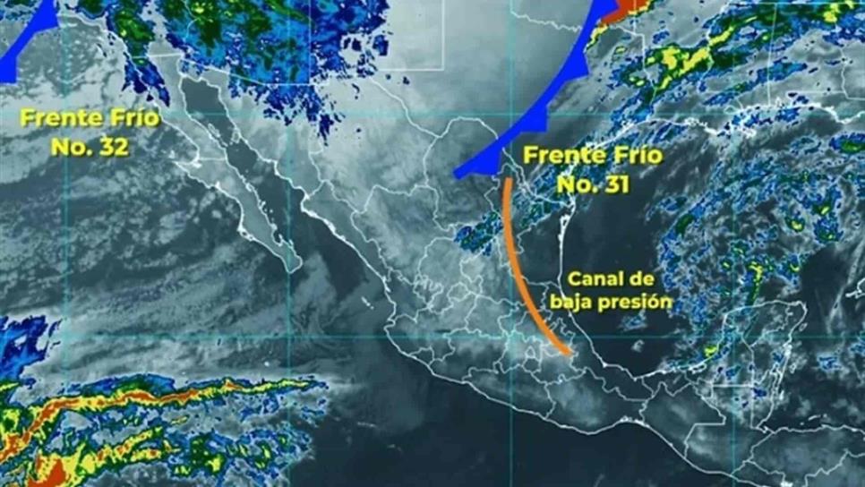 Ingresa frente frío no. 31; bajarán las temperaturas en Sinaloa