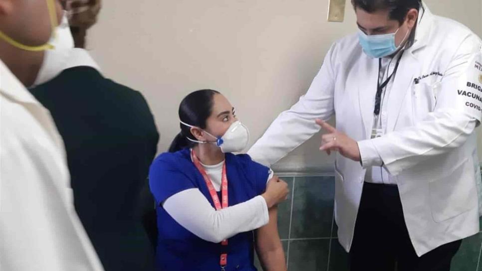 Más de 12 mil trabajadores de salud en Sinaloa ya fueron vacunados contra Covid-19