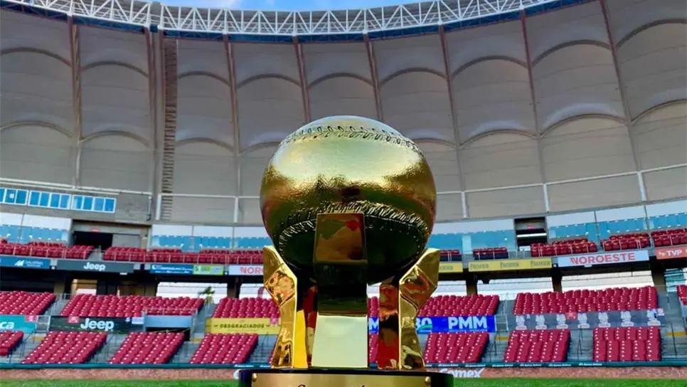 Presentan los trofeos de la Serie del Caribe Mazatlán 2021