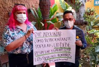 Se confrontan Tiago Ventura y el diputado Apolinar García