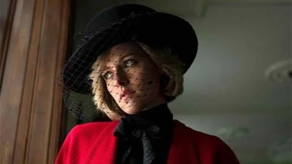 Foto cedida por Premiercomms de Kristen Stewart como Lady Di. EFE/Premiercomms. Solo uso editorial.