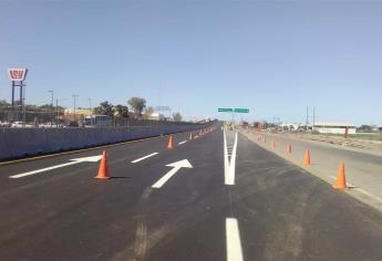 Ponen en operación paso superior vehicular en Ruiz Cortines, Guasave