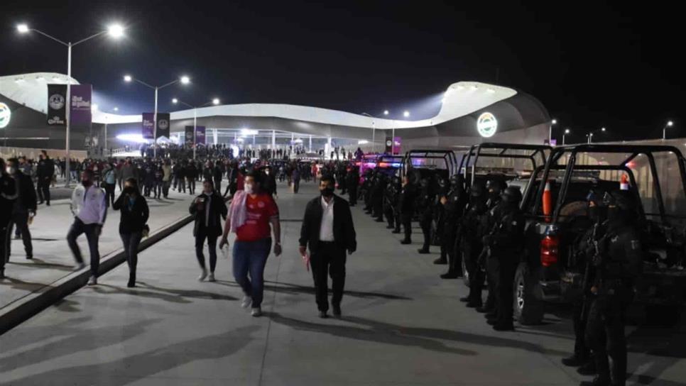 Protección Civil Mazatlán avala evento masivo en estadio de futbol