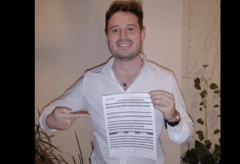 Milo Soto se registra como precandidato de Morena a la Presidencia Municipal de Ahome