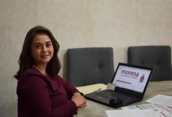 Cecilia Covarrubias se registra por Morena para contender por la alcaldía de Ahome