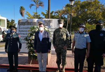 Conmemoran en Ahome el 104 aniversarios de la Constitución de 1917