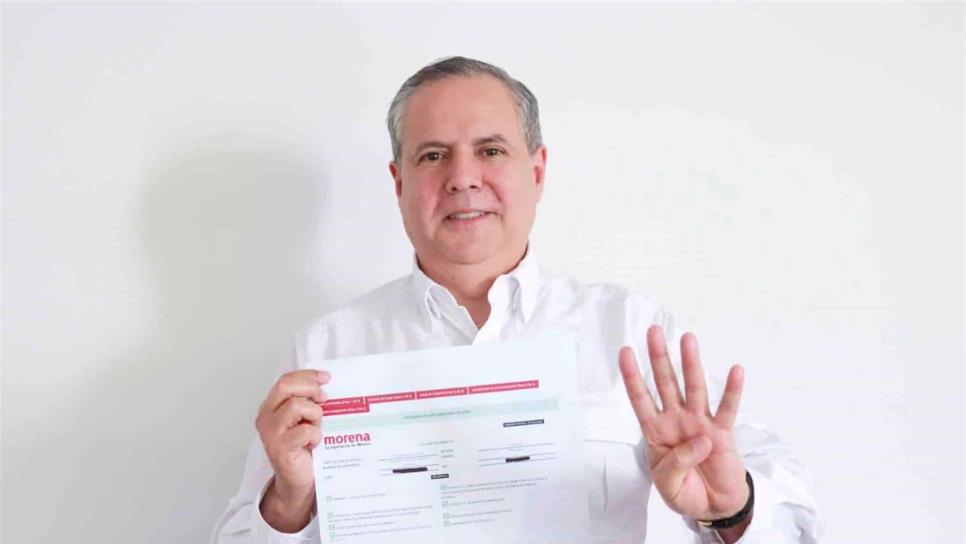 Se registra Vargas Landeros como precandidato a la alcaldía de Culiacán