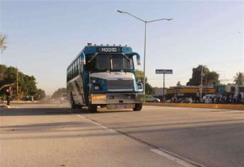 Suspenden algunas rutas de transporte foráneo ante lluvias