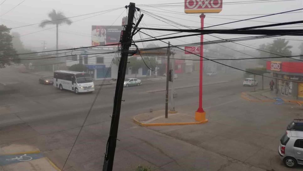 Reportan bancos de niebla en la zona norte