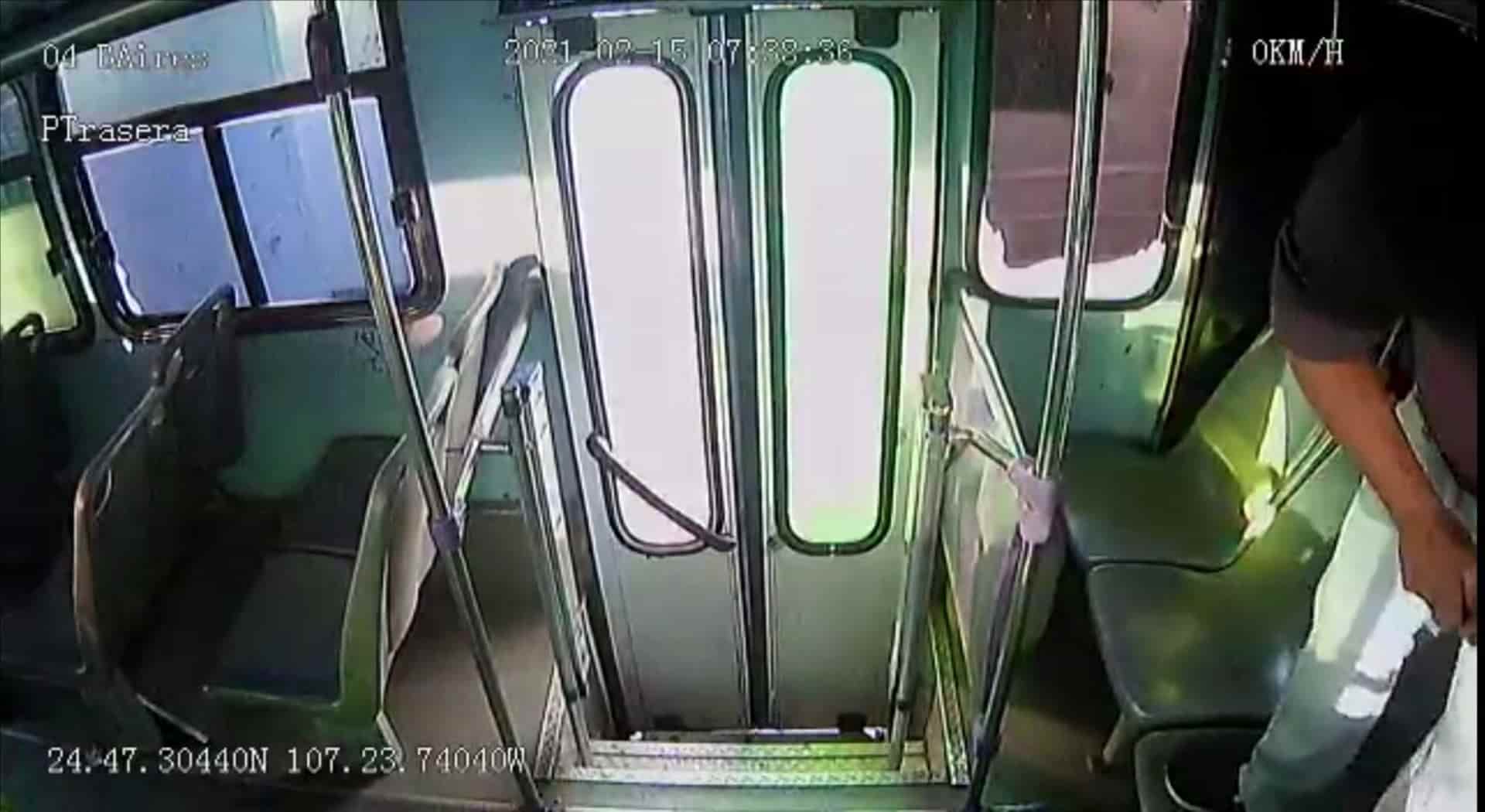 A disposición del Ministerio Público agresor de mujer en transporte urbano