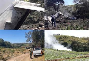 Mueren seis militares en accidente aéreo en Veracruz