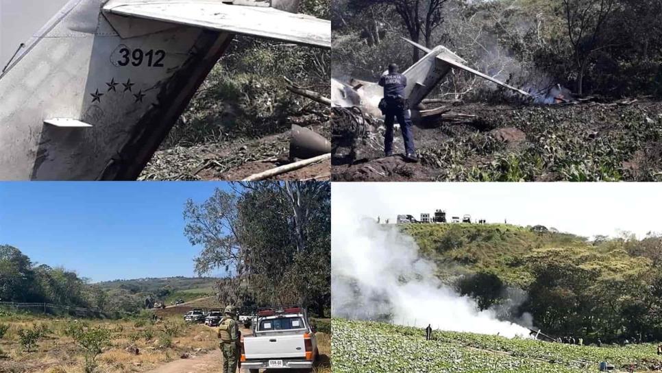 Mueren seis militares en accidente aéreo en Veracruz