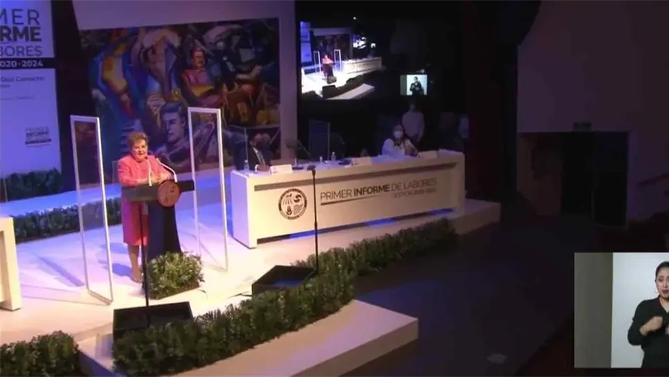 FOTO: Captura de transmisión.