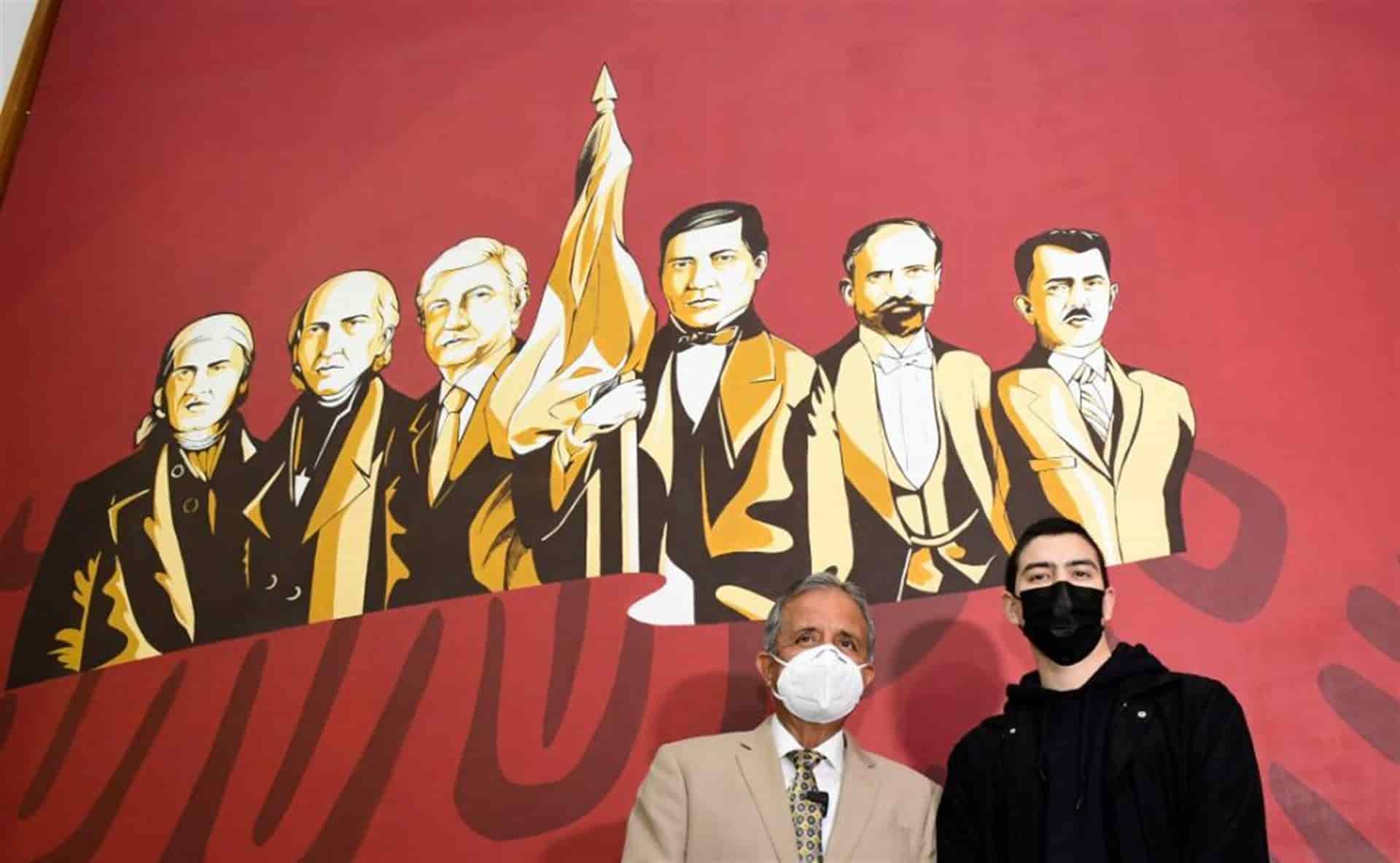 Regidor denuncia ante el IEES a Estrada Ferreiro y controversial mural