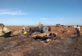 Cae avioneta fumigadora en el Valle de El Carrizo