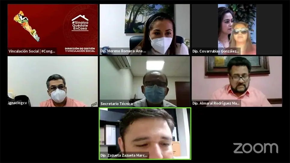 FOTO: Captura de videoconferencia.