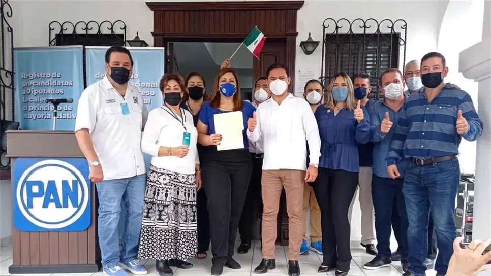PAN registra a Nelba Osorio como precandidata a la diputación local por el distrito 13