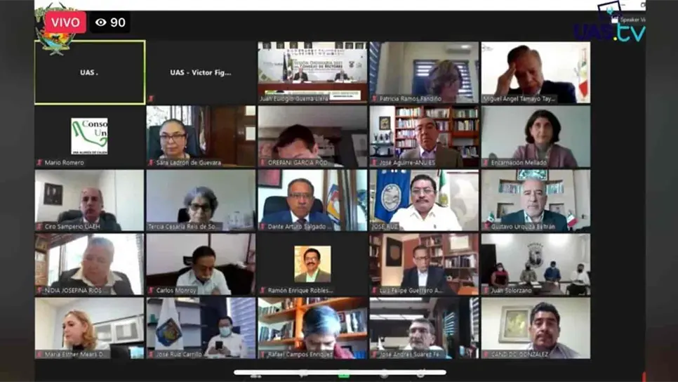 FOTO: Captura de videoconferencia.