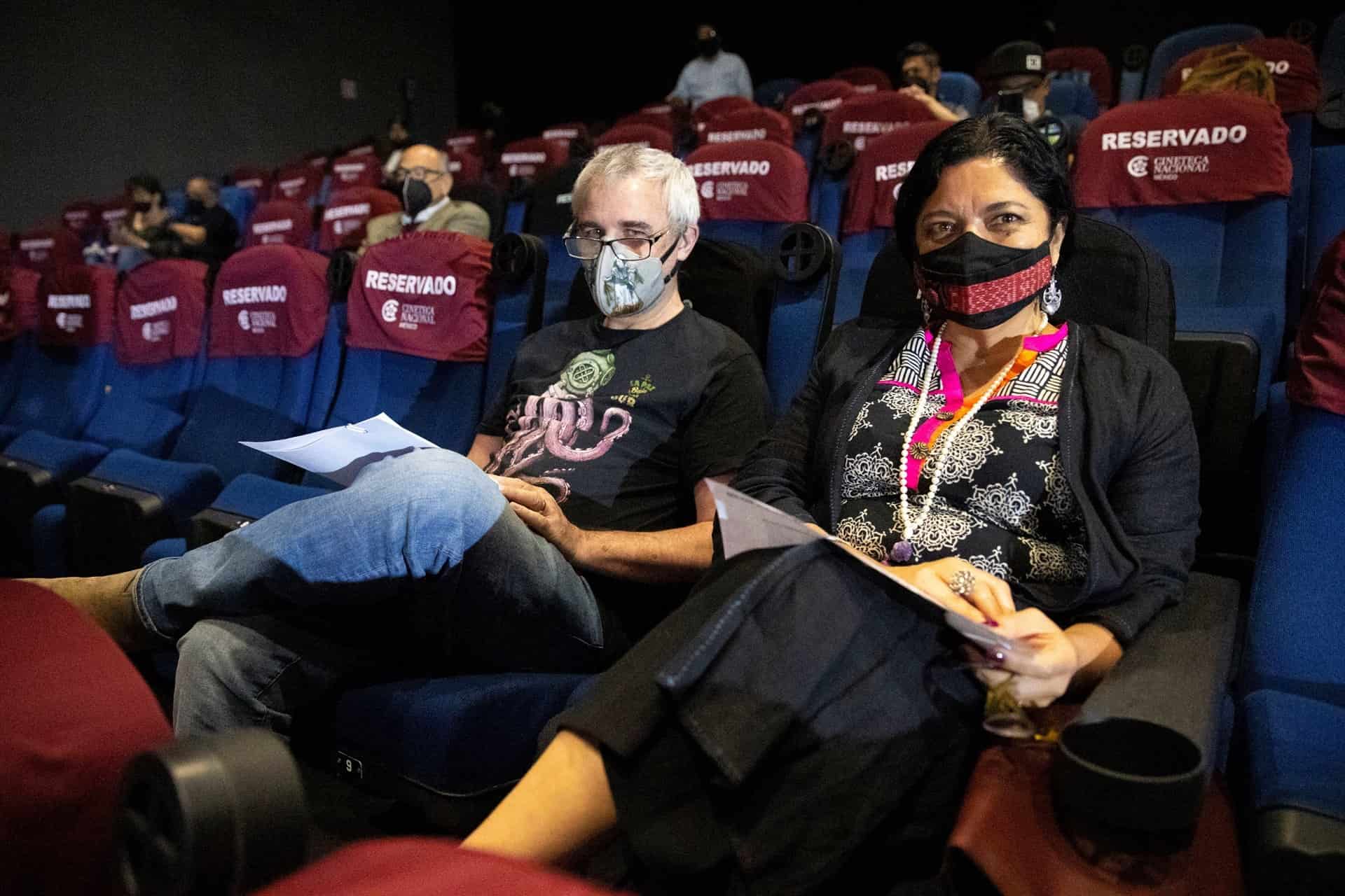 Vista general hoy de una sala de cine del área metropolitana en Ciudad de México (México). EFE/CarlosRamírez