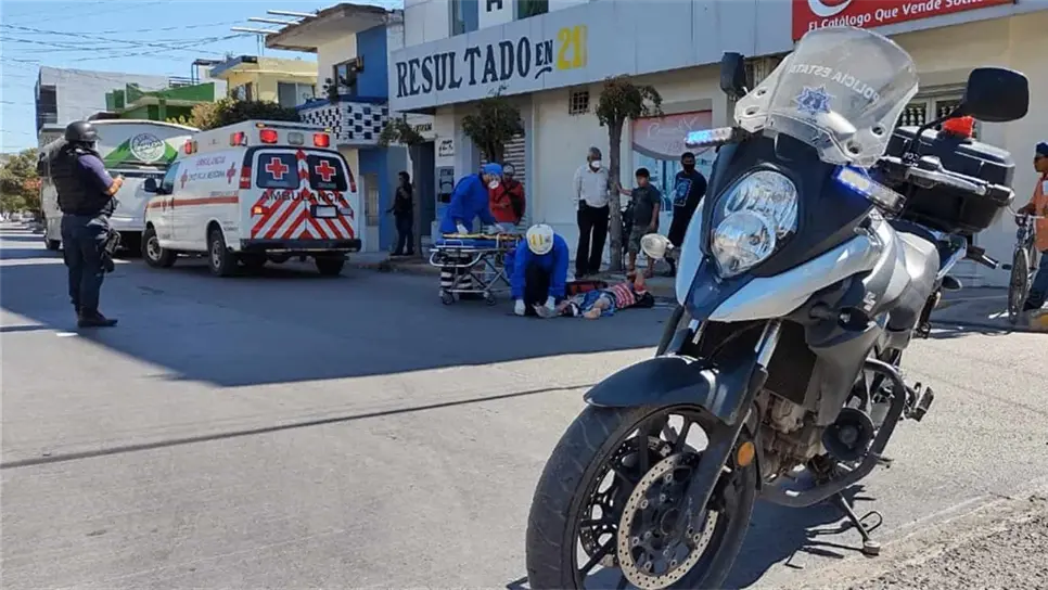 Lo atropella camión cuando regresaba del mandado en Mazatlán