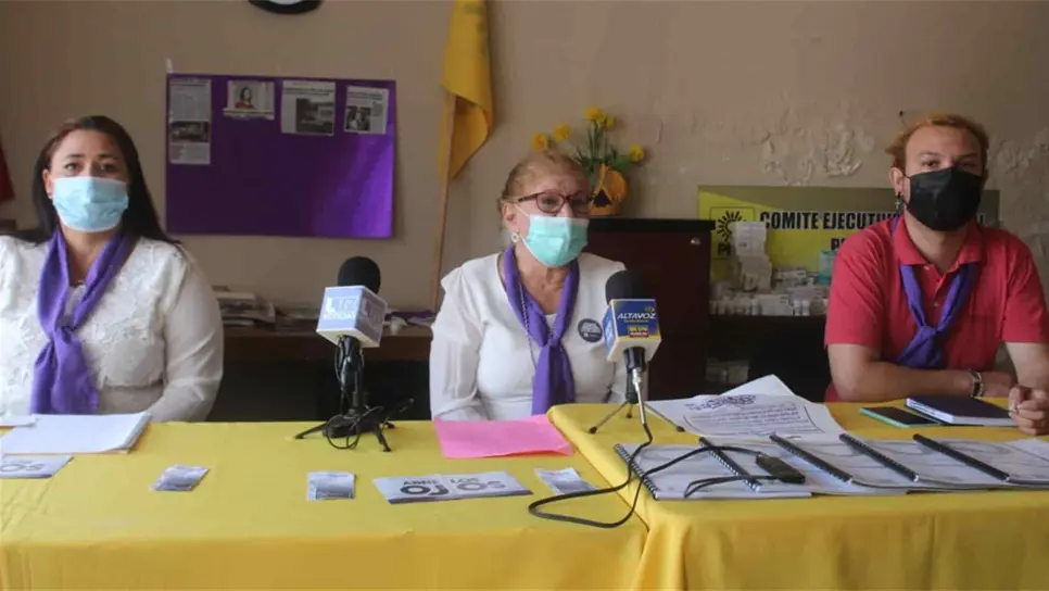 PRD de Ahome, a favor de la no violencia a las mujeres