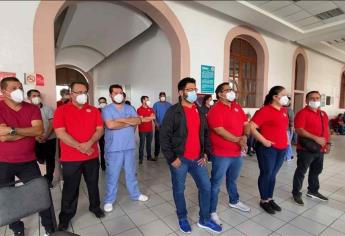 De nuevo suspenden labores trabajadores del Hospital Civil de Culiacán