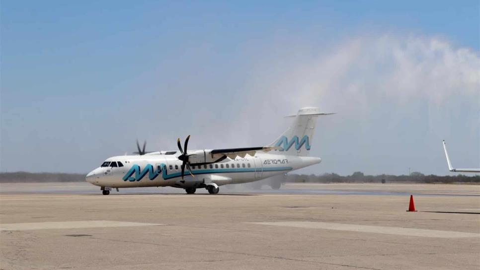 Inaugura AeroMar su vuelo Guadalajara-Mazatlán