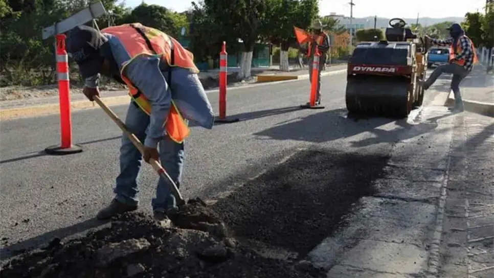 El lunes arranca nuevo programa de bacheo en Los Mochis