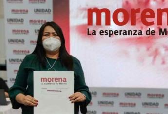 Yadira Marcos se registra para reelección como diputada federal por Culiacán