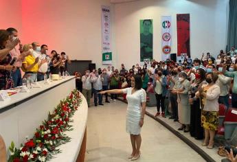 Asume Irma Moreno dirigencia del ONMPRI Sinaloa