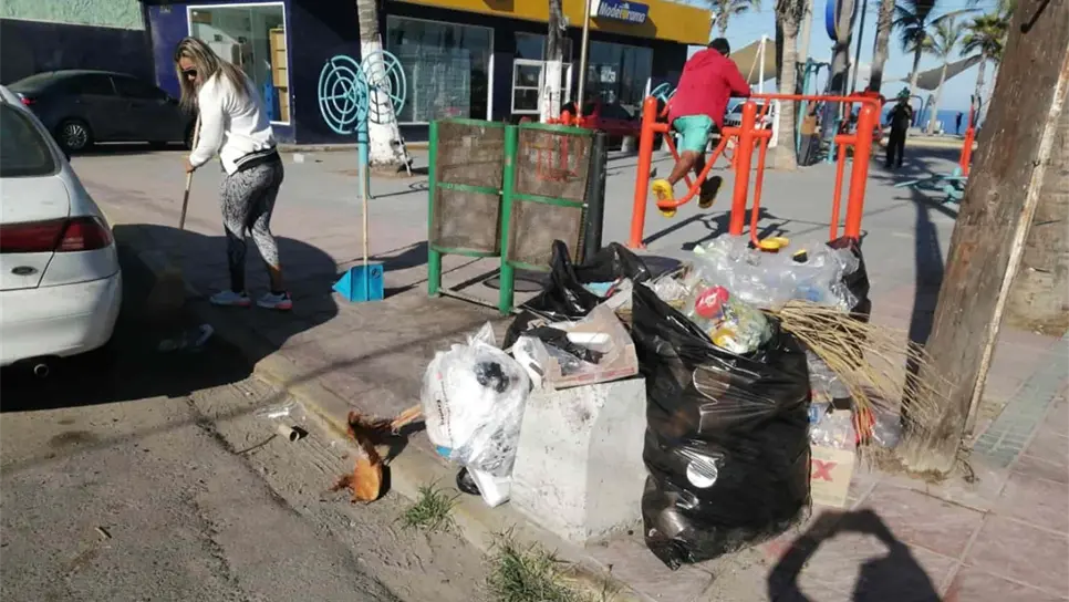 Incrementa paulatinamente tonelaje de basura en Mazatlán por Semana Santa