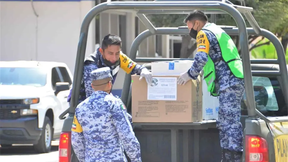 Llegan segundas dosis de vacuna para Salvador Alvarado