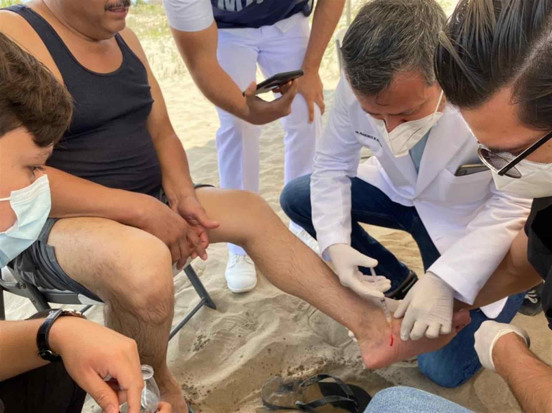 Las picaduras de mantarraya son comunes en las playas. FOTO: Luz Noticias | Temática.