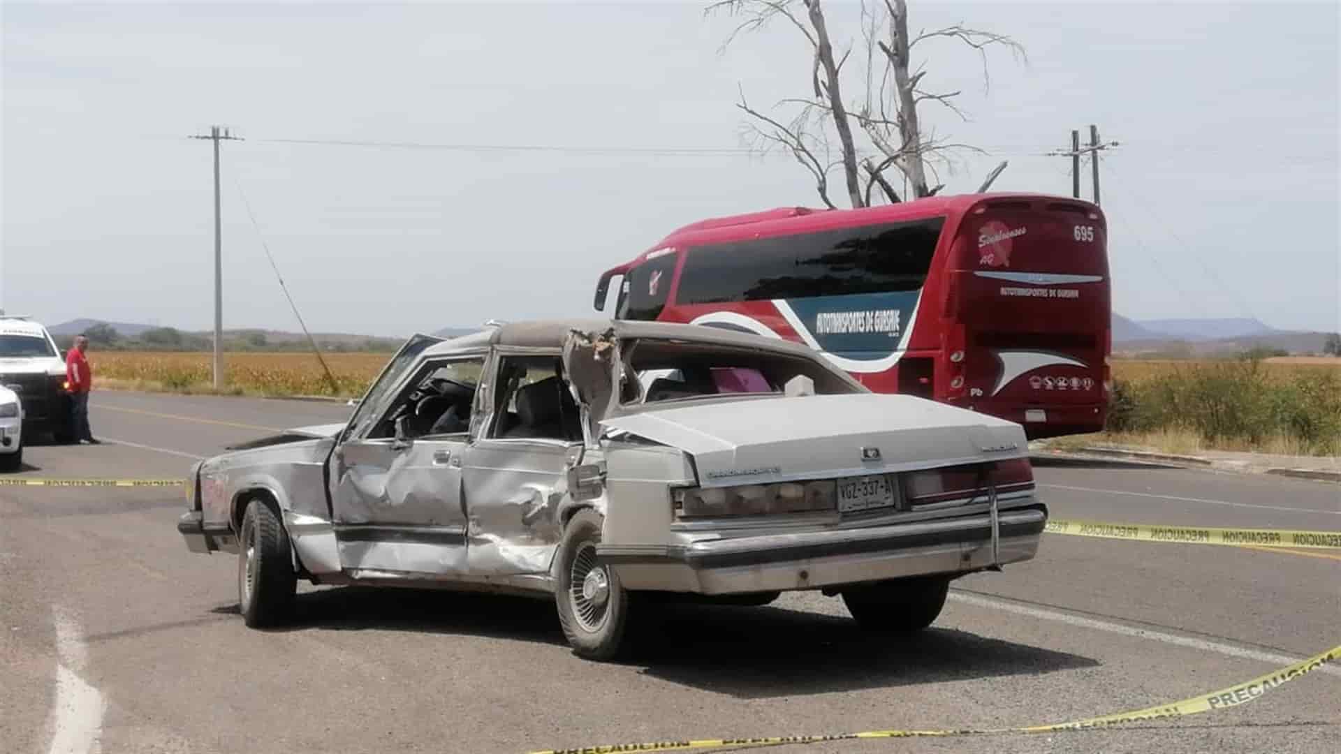 Muere adulto mayor en desigual choque el cruce de Pericos, Mocorito