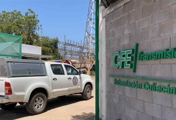 Localizan hombre, al parecer electrocutado, en subestación de la CFE en Culiacán