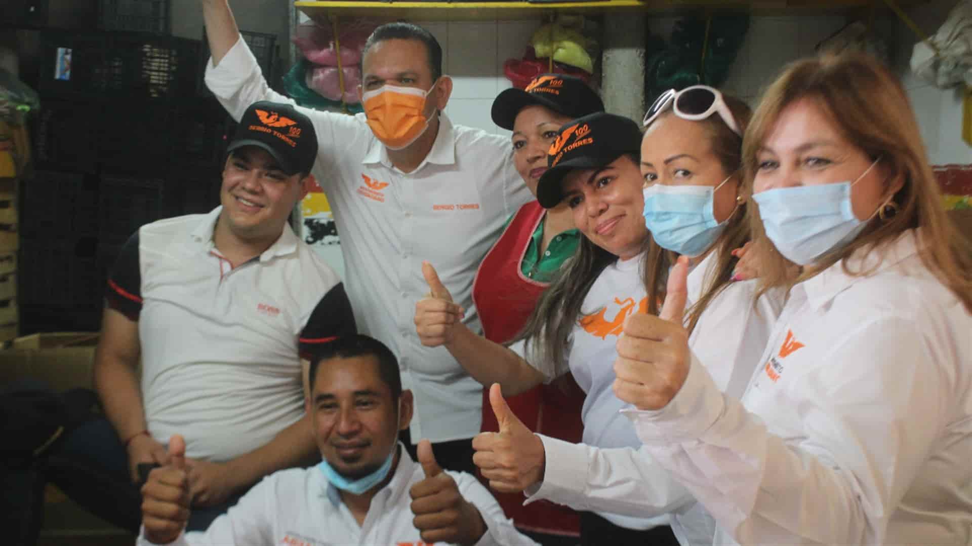 Sergio Torres se compromete a gestionar recursos para pescadores y ganaderos